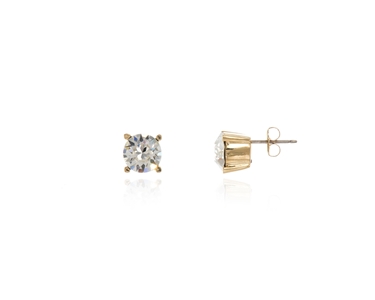 Cachet Swarovski Crystal  Laine Pierced Earrings Gold