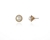 Cachet Swarovski Crystal  Ikia Pierced Earrings Gold