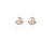 Cachet Swarovski Crystal  Idra Pierced Earrings Gold
