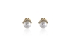 Pearl Ece Clip Earrings Rhodium