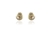 Cachet Swarovski Crystal  Cesar Clip Earrings Gold