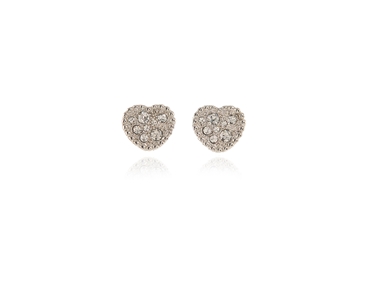 Cachet Swarovski Crystal  Bree/H Pierced Earrings Rhodium