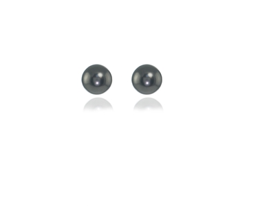 Cachet Swarovski Crystal  Mac/10 Pearl Earrings Rhodium