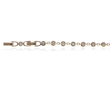 Cachet Swarovski Crystal  Teja Bracelet Gold