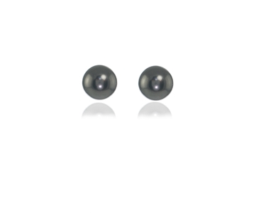 Cachet Swarovski Crystal  Mac/12 Pearl Earrings Rhodium