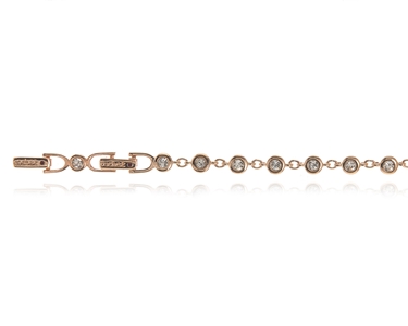 Cachet Swarovski Crystal  Teja Bracelet Pink Gold