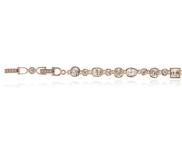 Cachet Swarovski Crystal  Bea Bracelet Pink Gold