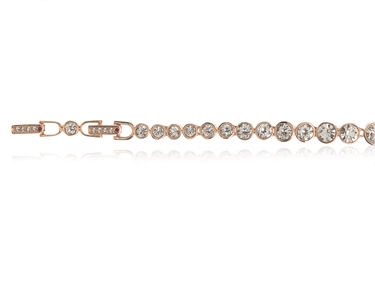 Cachet Swarovski Crystal  Grace Bracelet Pink Gold