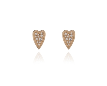 Cachet Swarovski Crystal  Nadalia Pierced Earrings Gold