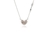 Cachet Swarovski Crystal  Cupid Necklace Rhodium