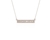 Cachet Swarovski Crystal  Baba Necklace Rhodium