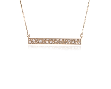 Cachet Swarovski Crystal  Bardot Necklace Gold