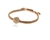 Cachet Swarovski Crystal  Maeko Nautical Cord Bracelet Gold