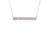 Cachet Swarovski Crystal  Bardot Necklace Rhodium