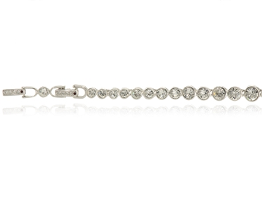 Cachet Swarovski Crystal  Grace Bracelet Rhodium