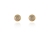Cachet Swarovski Crystal  Thisbe Pierced Earrings Gold Luminous Green