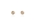 Cachet Swarovski Crystal  Bly Stud Earrings Gold Light Silk